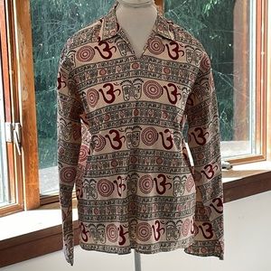 Yogi Om-Sahasrara Patterned Tunic